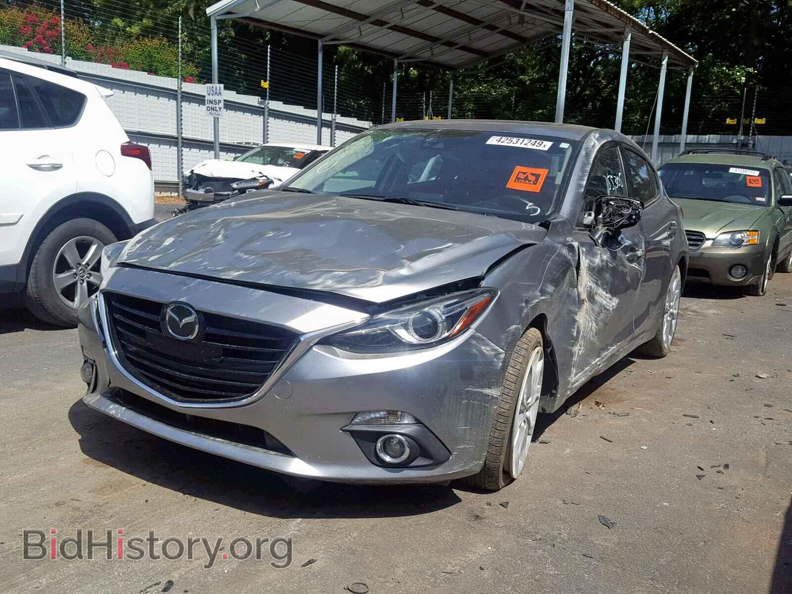 2014 MAZDA 3 - VIN: JM1BM1M30E1197406 - Фото 2