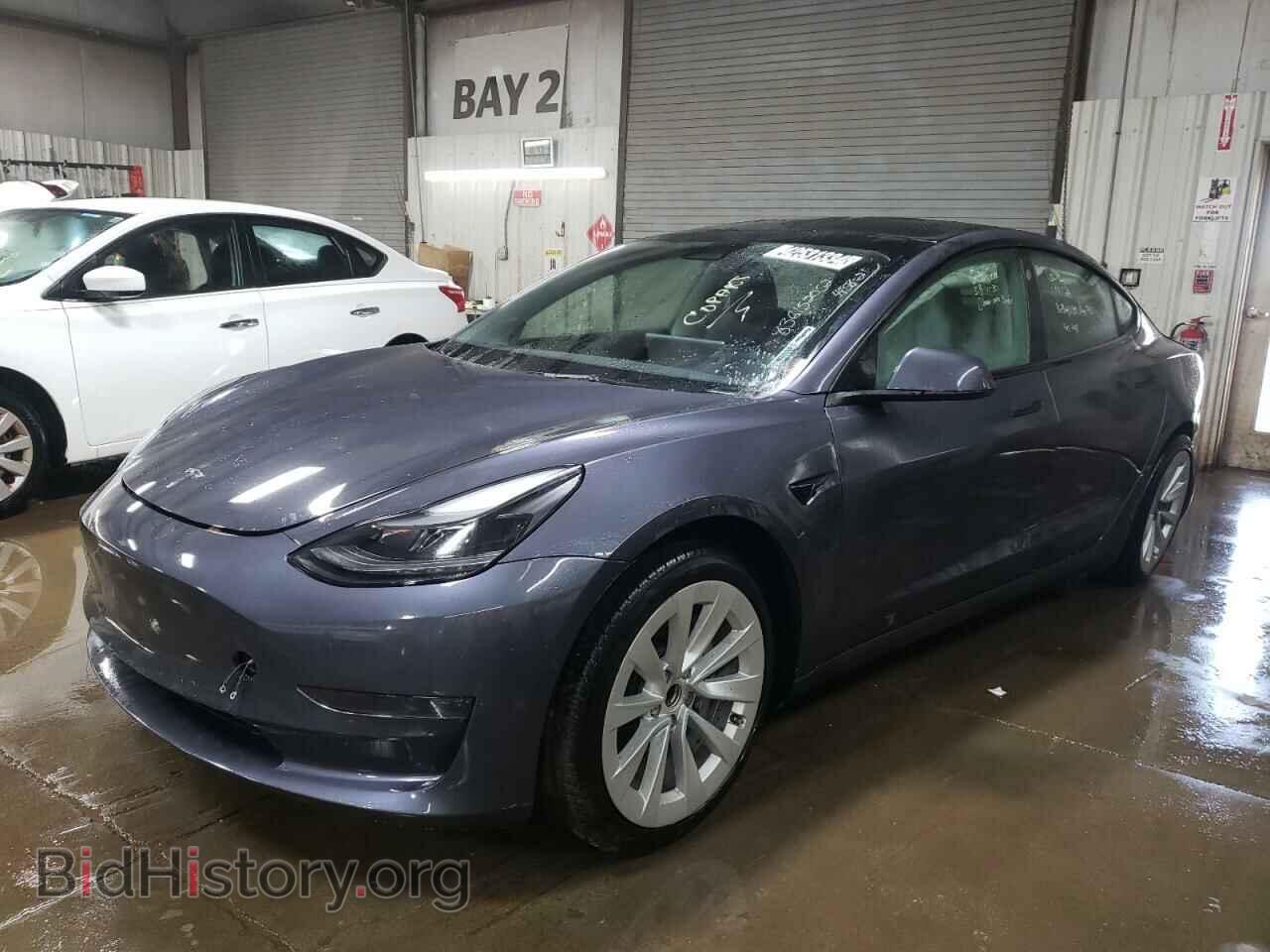 Фотография 5YJ3E1EA7NF304697 - TESLA MODEL 3 2022