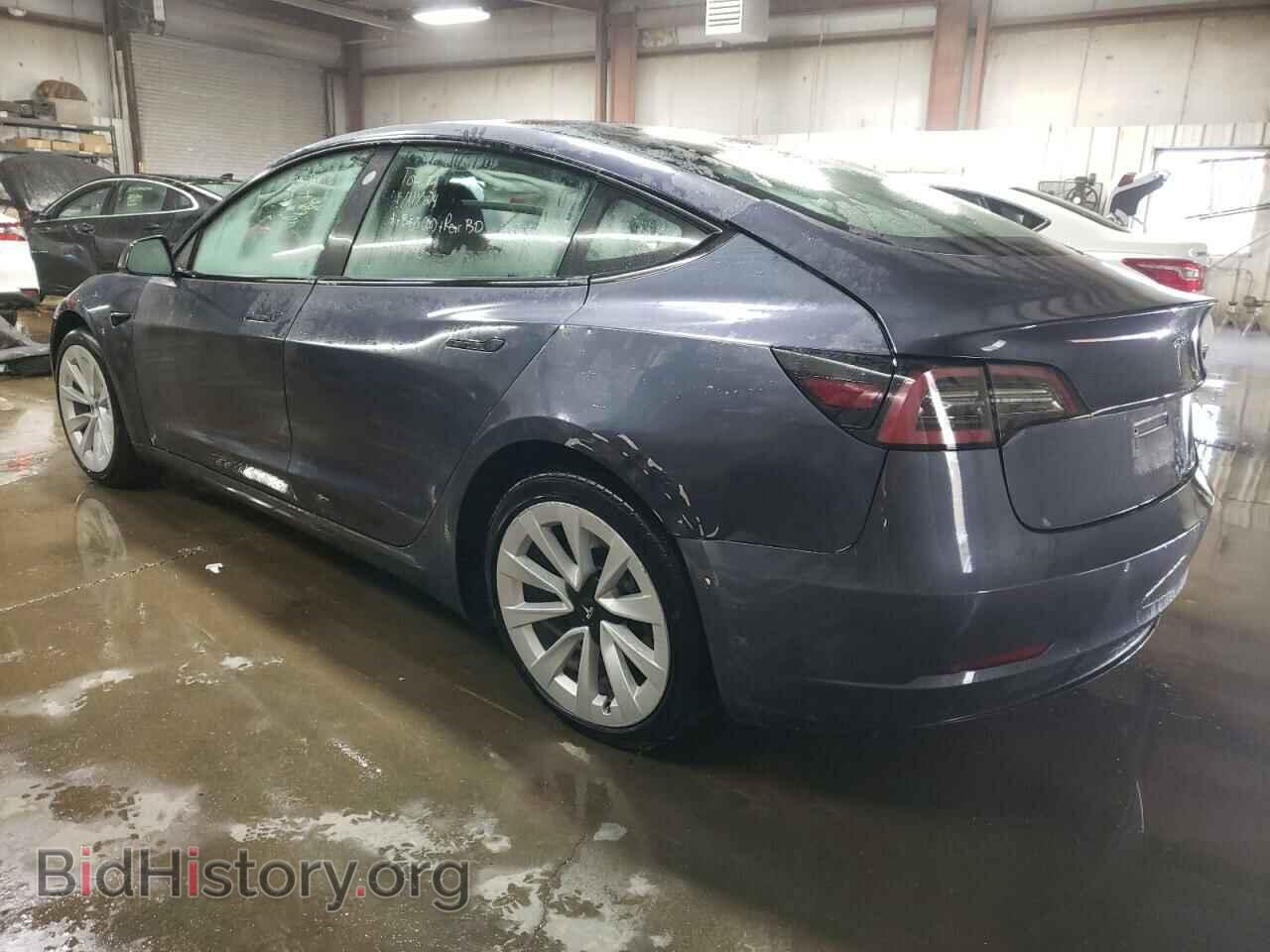 2022 TESLA MODEL 3 - VIN: 5YJ3E1EA7NF304697 - Фото 2