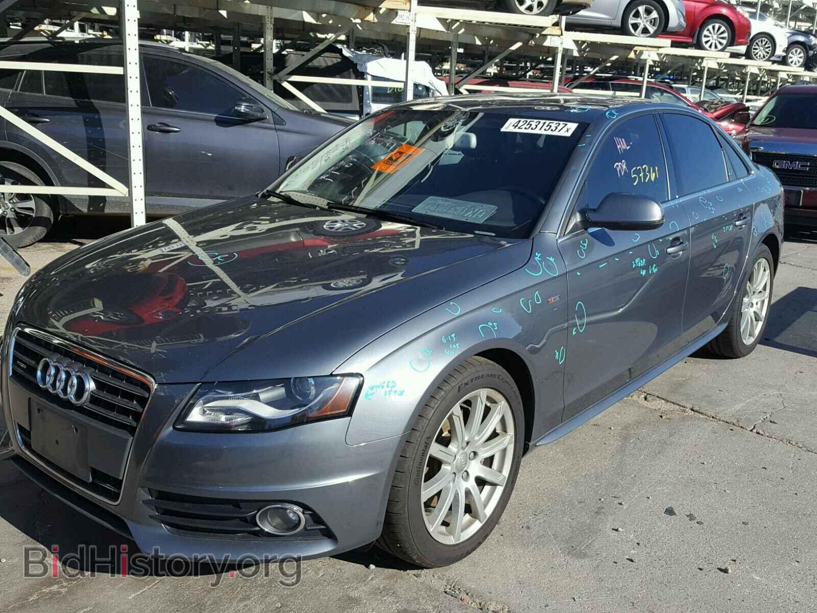 2012 AUDI A4 - VIN: WAUFFAFLXCA118360 - Фото 2