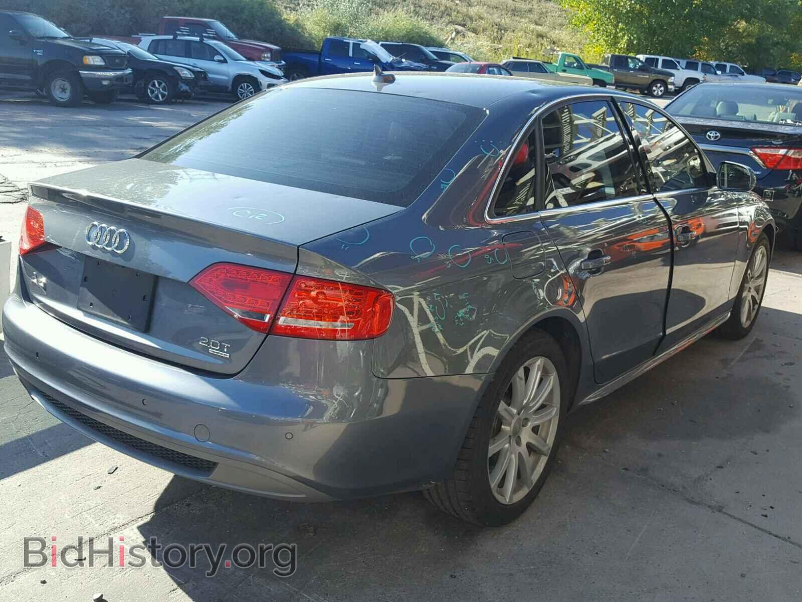 2012 AUDI A4 - VIN: WAUFFAFLXCA118360 - Фото 4