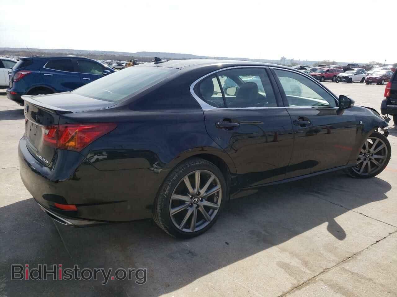 2014 LEXUS GS350 - VIN: JTHCE1BL6E5023223 - Фото 3