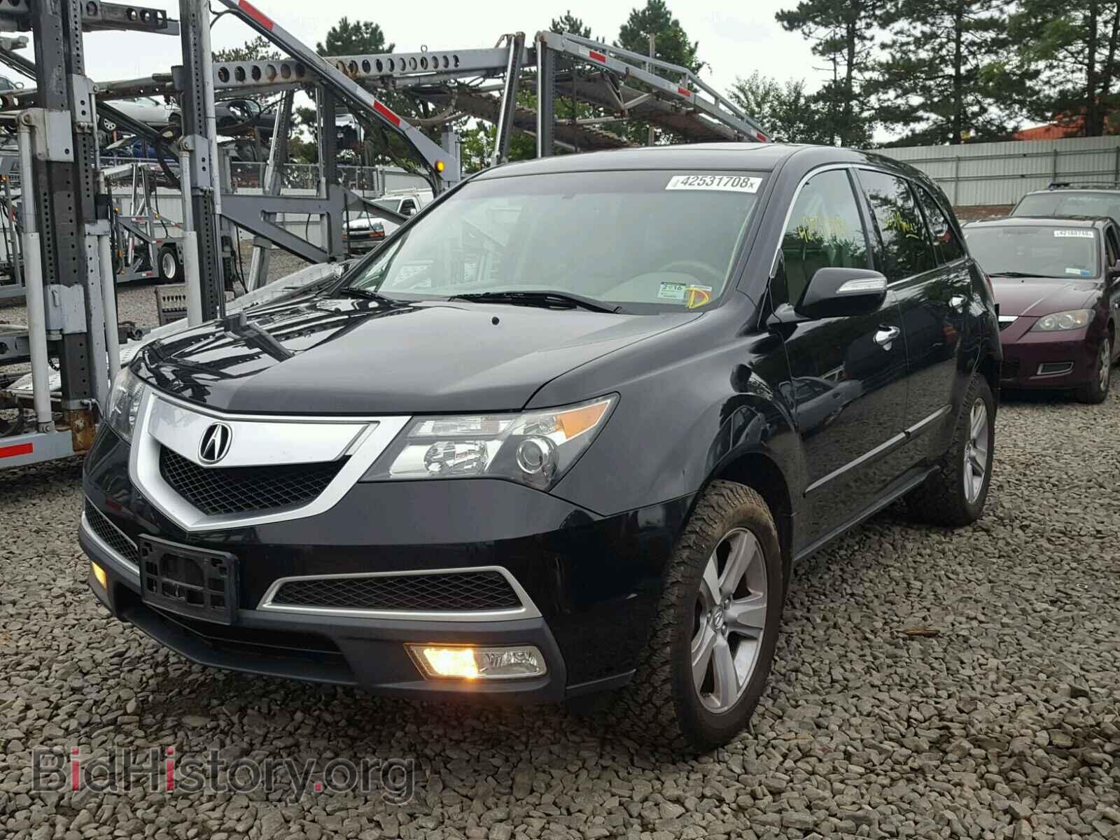 2013 ACURA MDX - VIN: 2HNYD2H26DH510390 - Фото 2