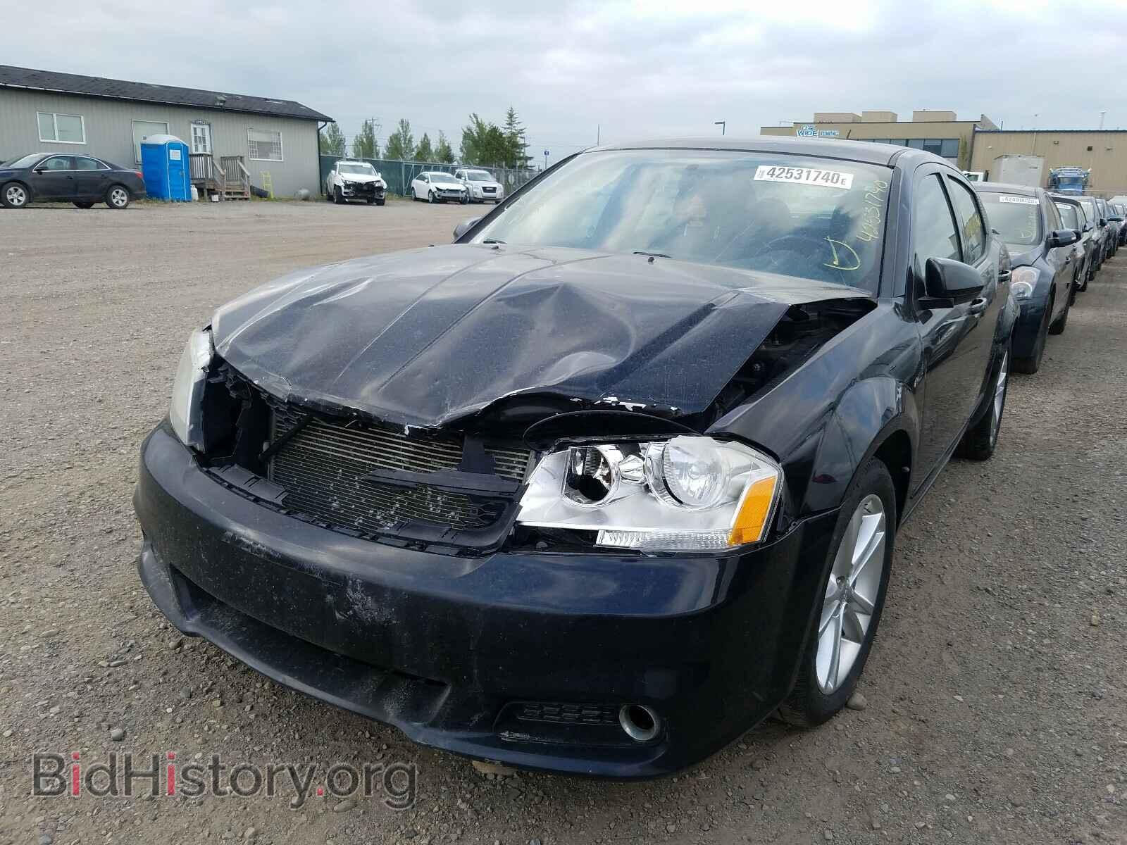 2011 DODGE AVENGER - VIN: 1B3BD1FG8BN597719 - Фото 2