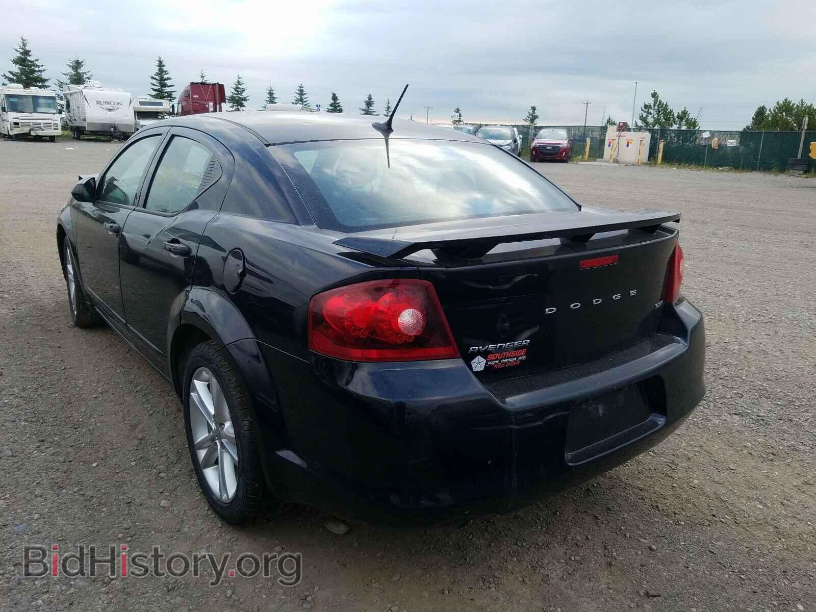 2011 DODGE AVENGER - VIN: 1B3BD1FG8BN597719 - Фото 3
