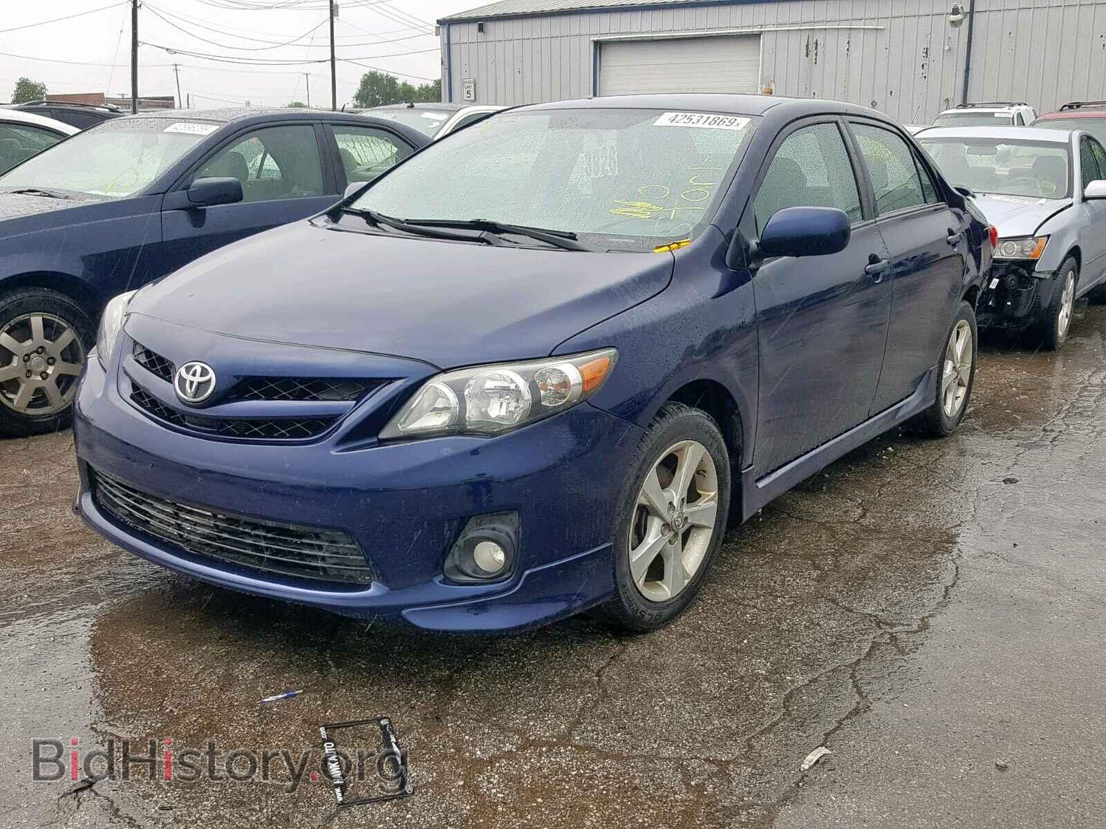 2012 TOYOTA COROLLA BA - VIN: 2T1BU4EE6CC852386 - Фото 2