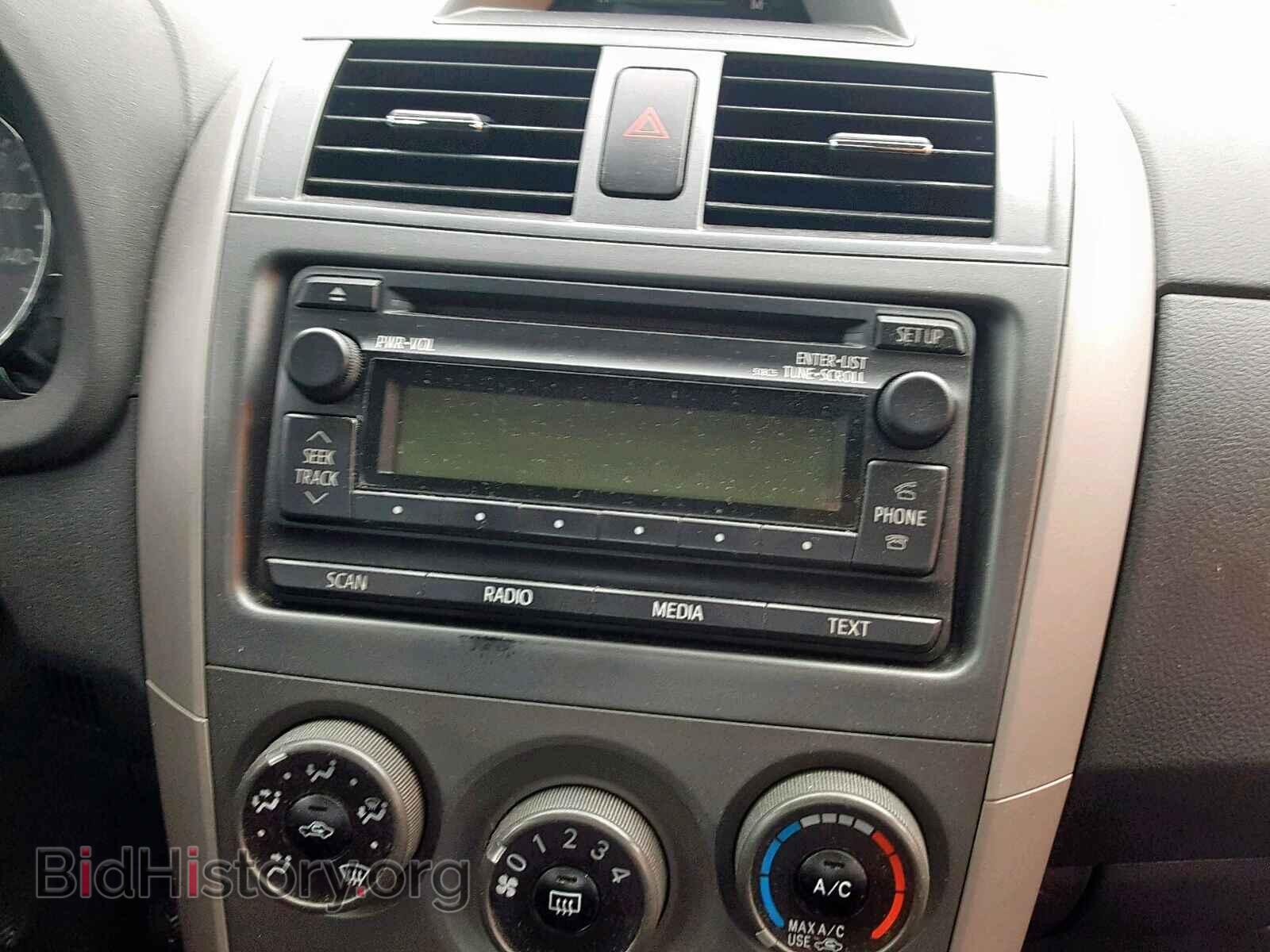 2012 TOYOTA COROLLA BA - VIN: 2T1BU4EE6CC852386 - Фото 9
