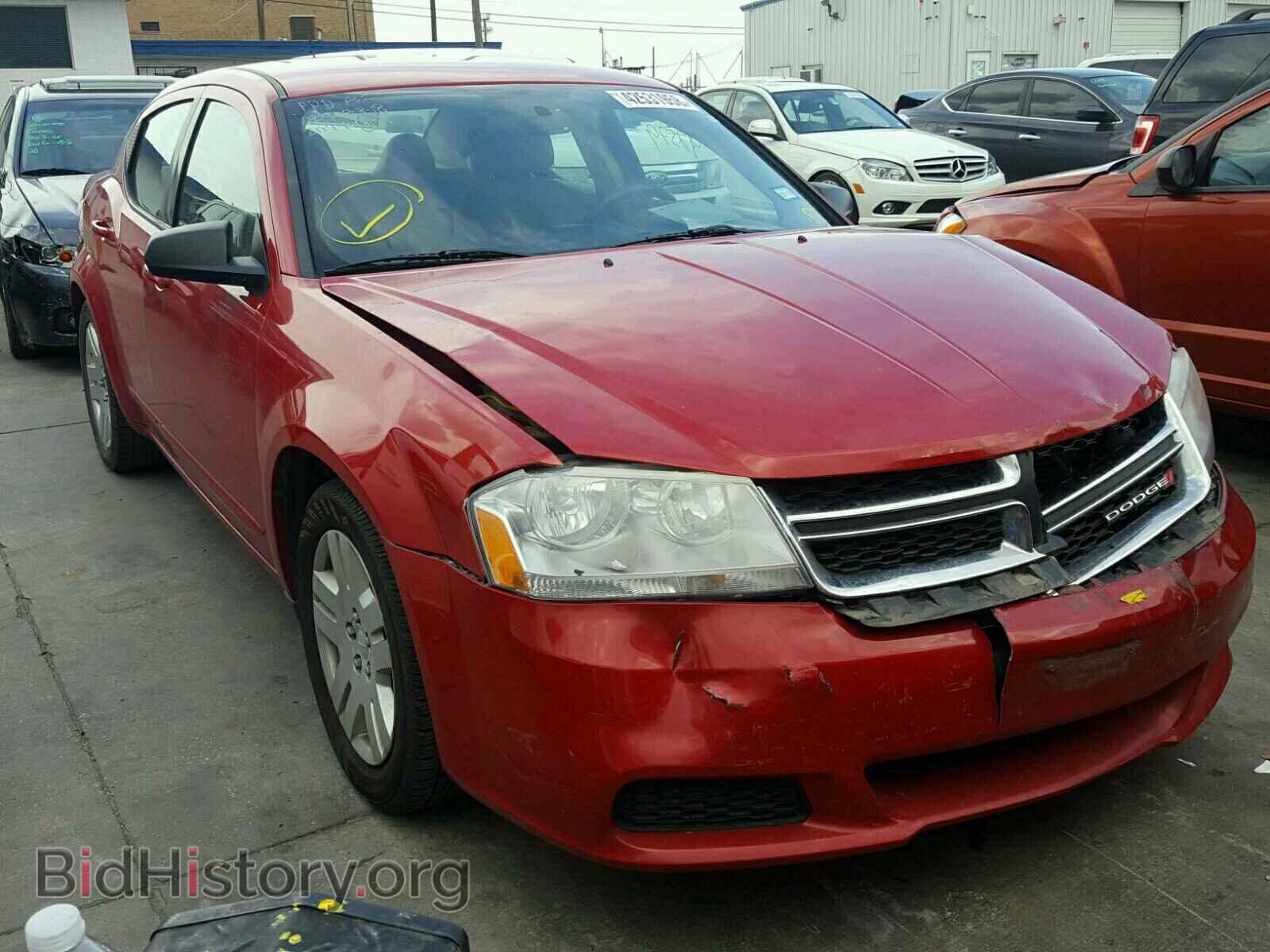 Photo 1C3CDZAB1DN589109 - DODGE AVENGER 2013