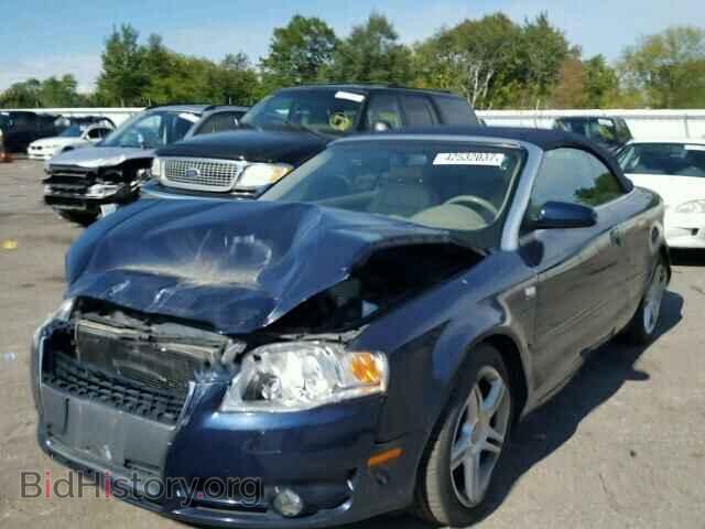 2007 AUDI A4 - VIN: WAUDF48H17K021596 - Фото 2