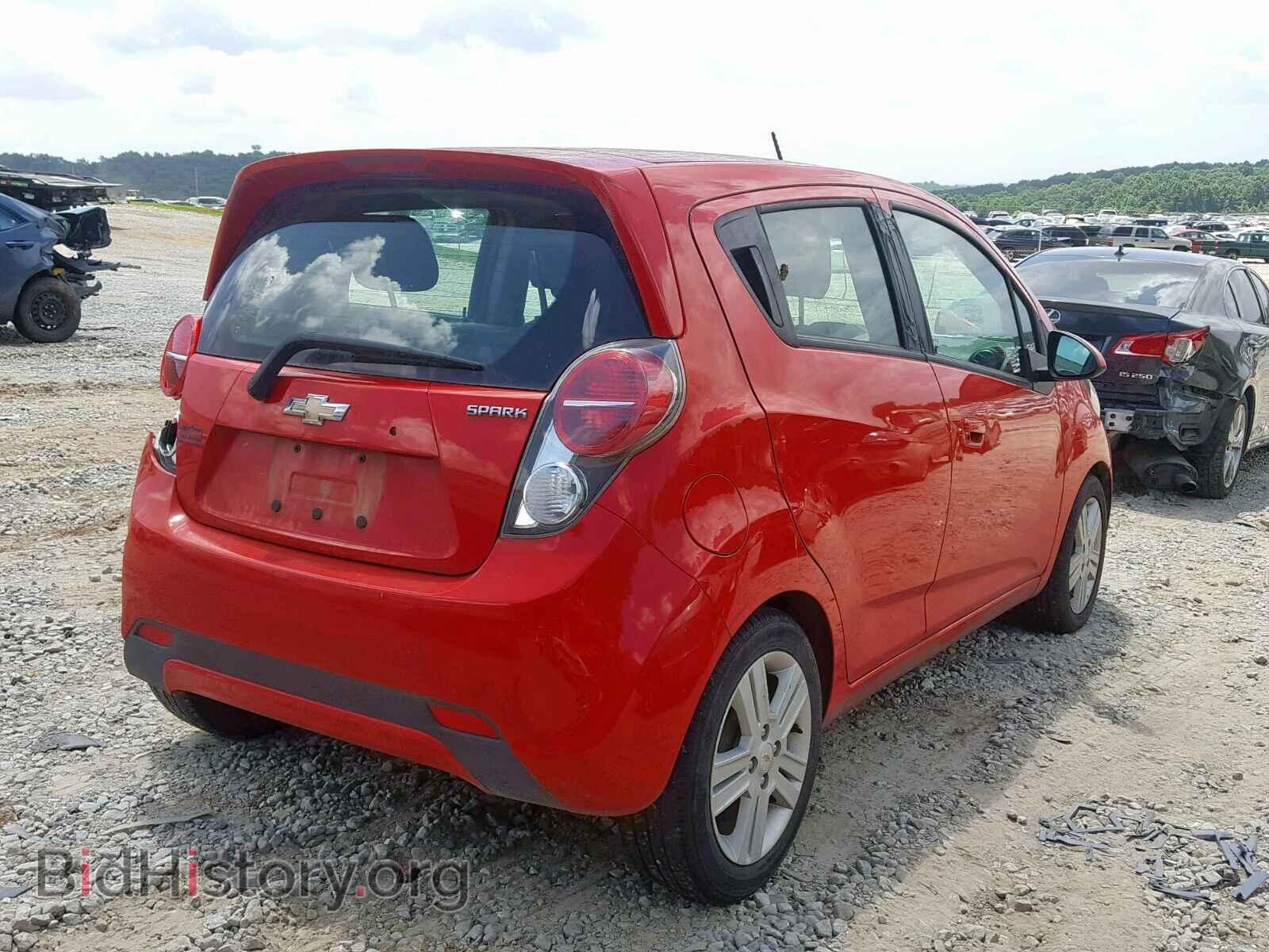 2014 CHEVROLET SPARK - VIN: KL8CA6S91EC571360 - Фото 4