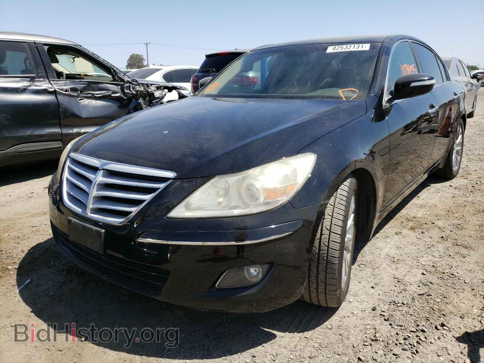 2009 HYUNDAI GENESIS - VIN: KMHGC46E19U020534 - Фото 2