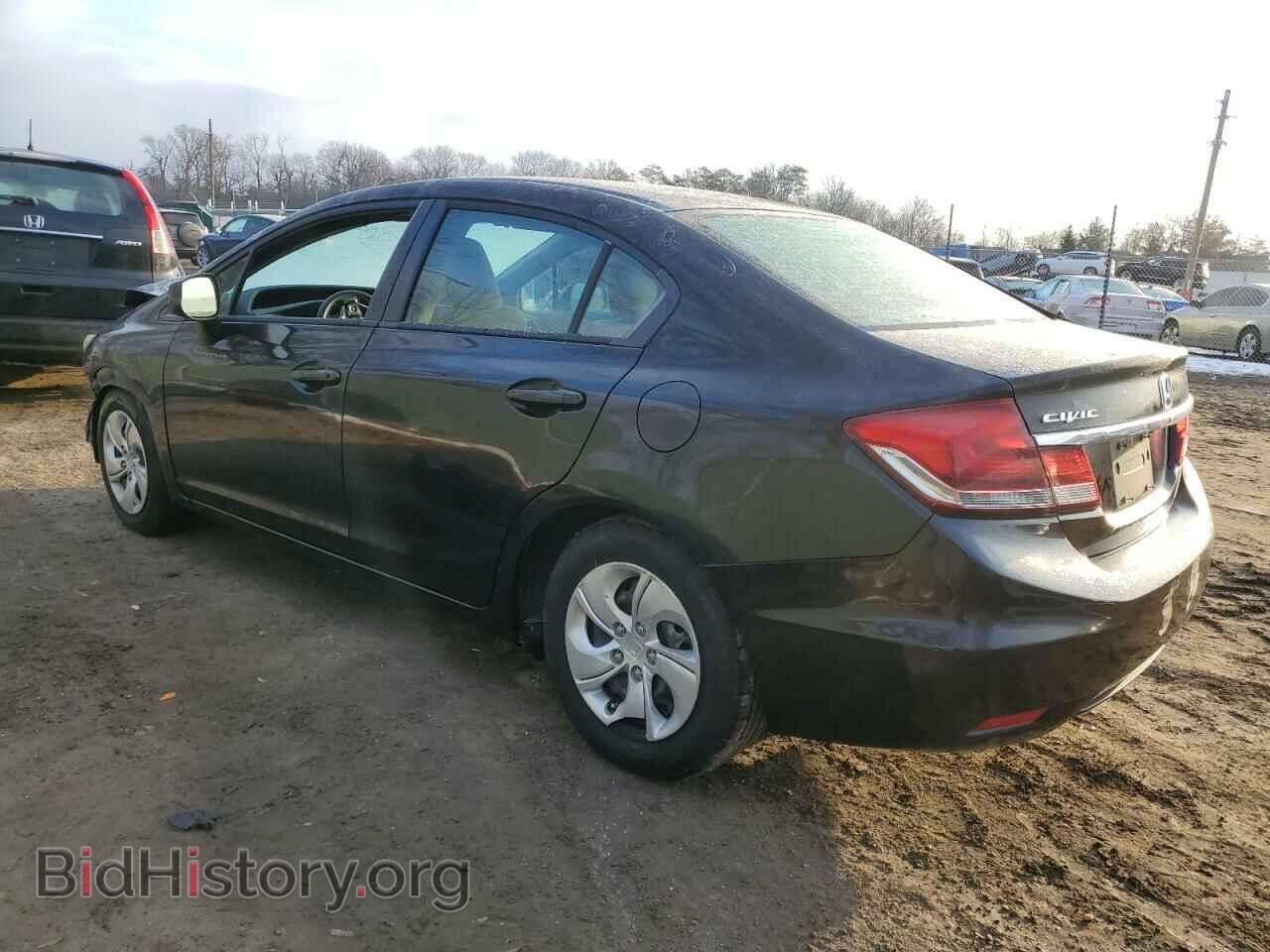 2013 HONDA CIVIC - VIN: 2HGFB2F5XDH576166 - Фото 2