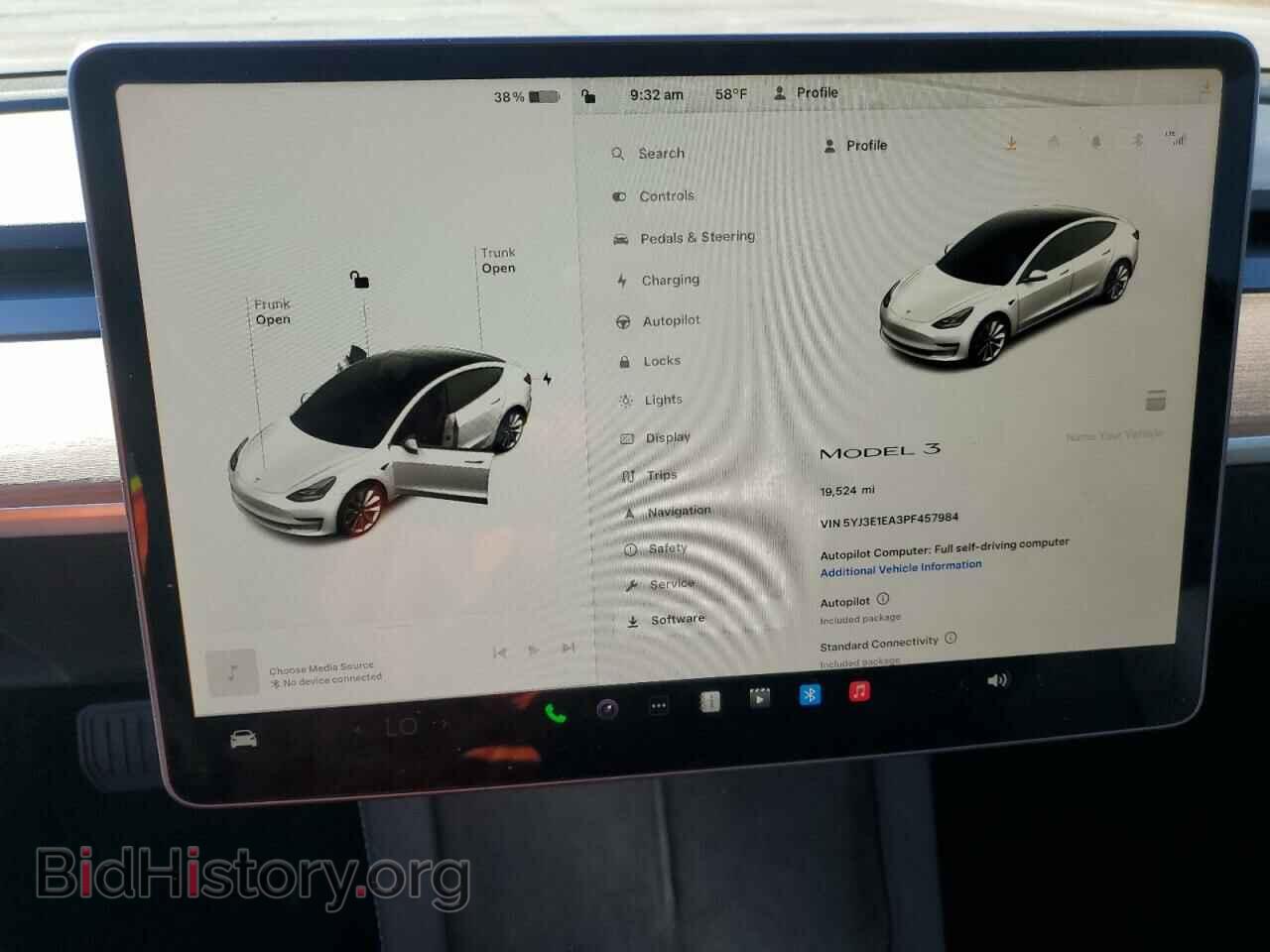 2023 TESLA MODEL 3 - VIN: 5YJ3E1EA3PF457984 - Фото 9