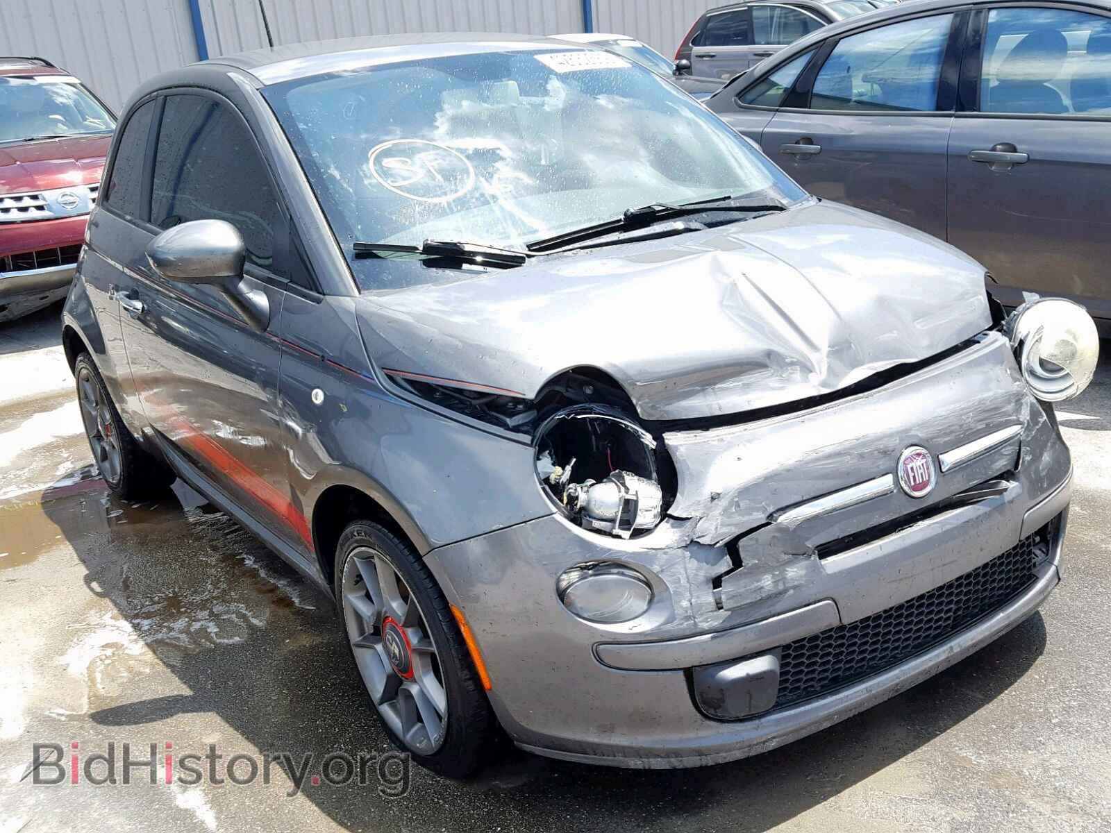 Фотография 3C3CFFAR8CT127568 - FIAT 500 2012