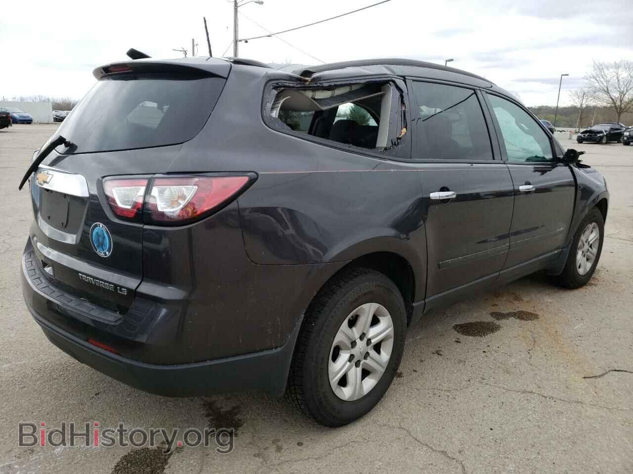 2013 CHEVROLET TRAVERSE - VIN: 1GNKRFKD2DJ109794 - Фото 4