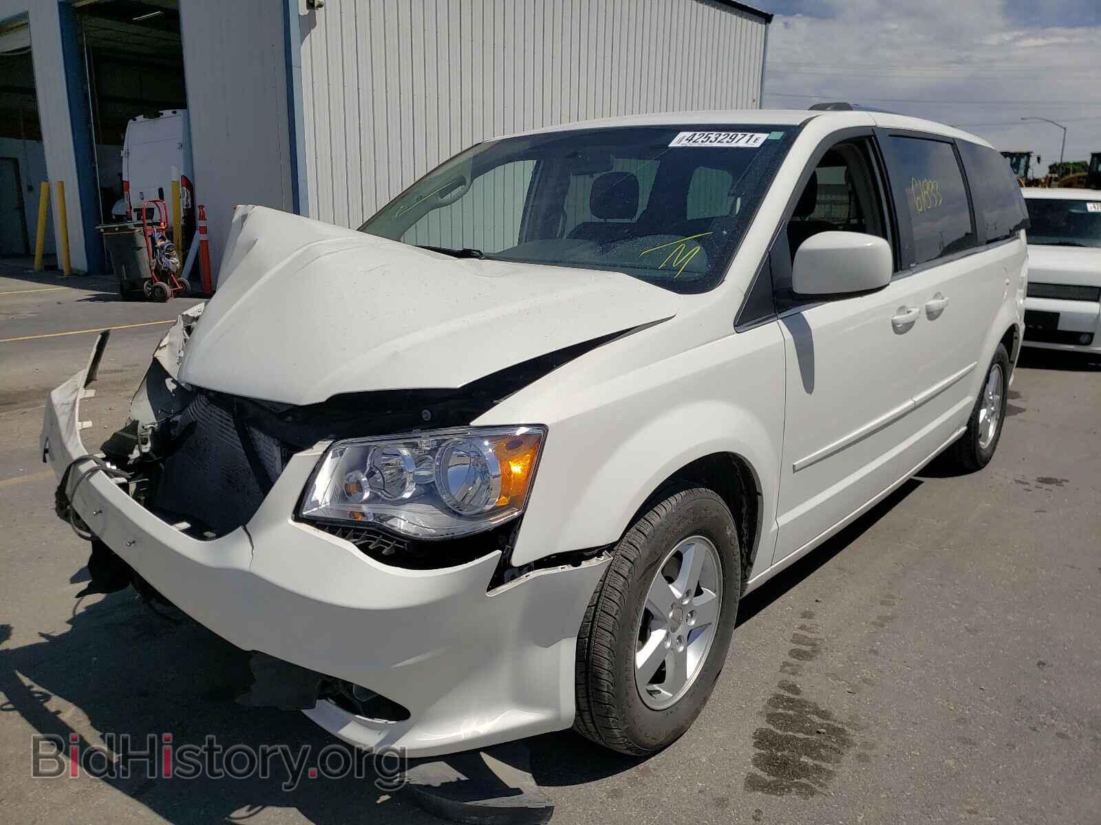2011 DODGE CARAVAN - VIN: 2D4RN5DG8BR678763 - Фото 2