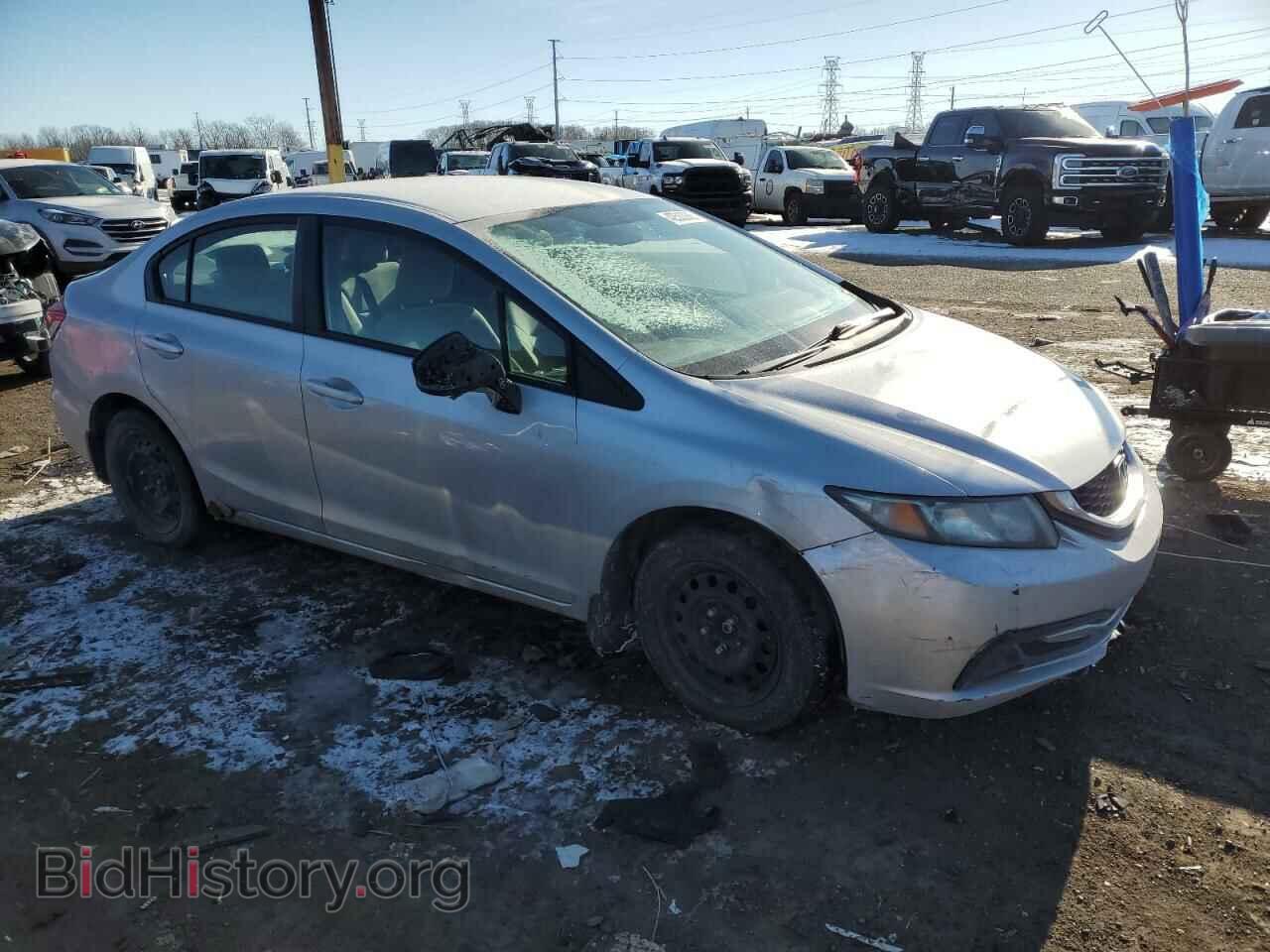 2013 HONDA CIVIC - VIN: 19XFB2F56DE010192 - Фото 4
