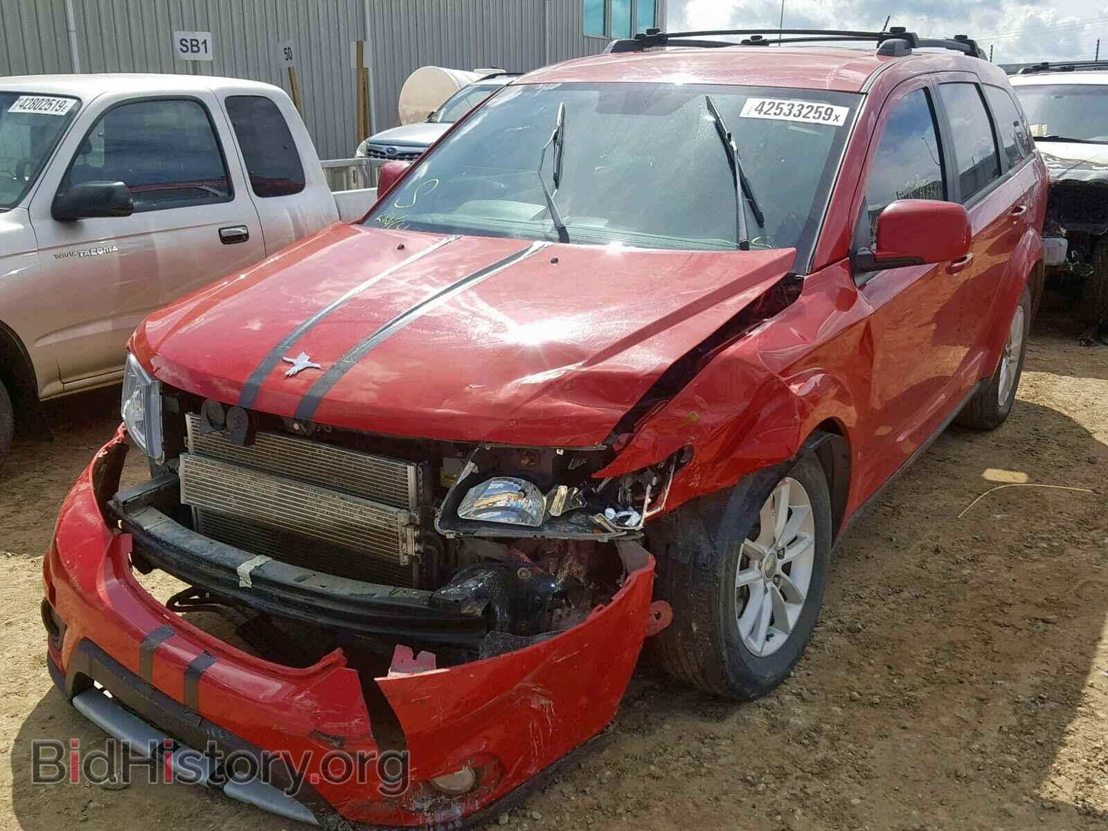 2013 DODGE JOURNEY - VIN: 3C4PDCCG1DT620359 - Фото 2