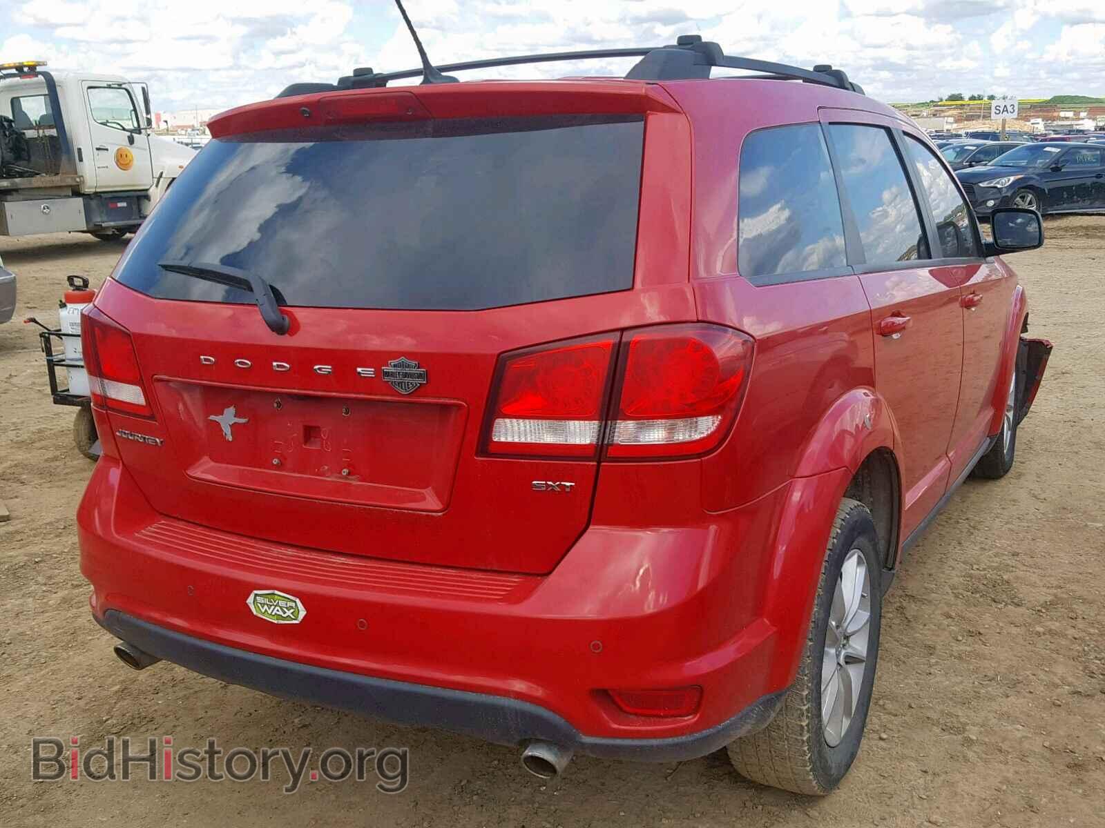 2013 DODGE JOURNEY - VIN: 3C4PDCCG1DT620359 - Фото 4