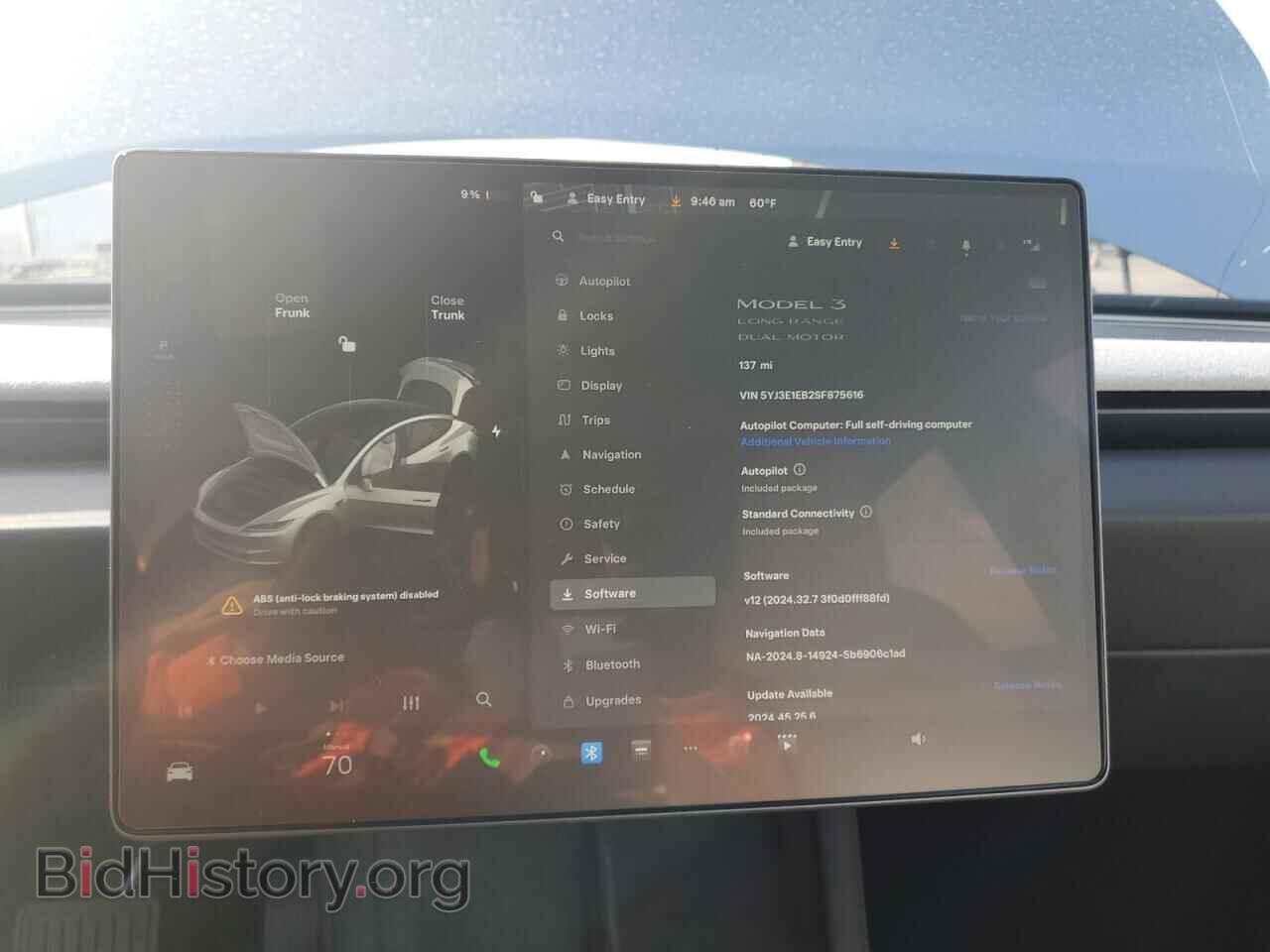 2025 TESLA MODEL 3 - VIN: 5YJ3E1EB2SF875616 - Фото 9