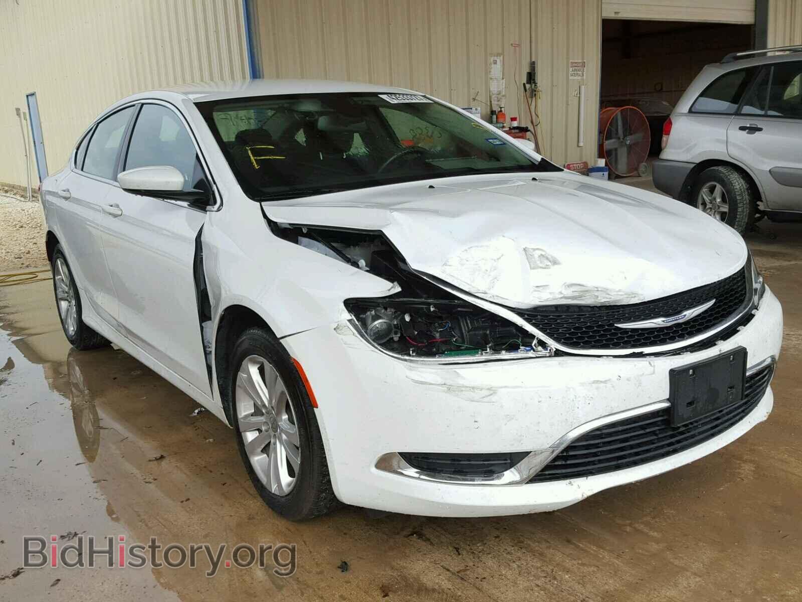 Фотография 1C3CCCAB8GN159369 - CHRYSLER 200 2016