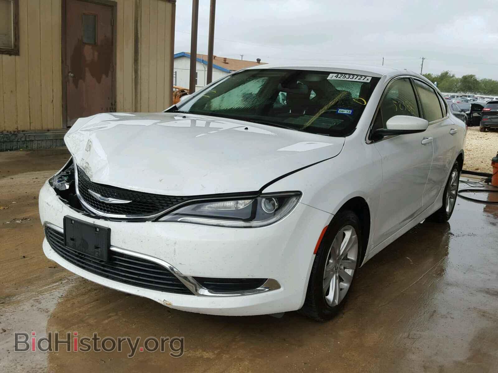 2016 CHRYSLER 200 - VIN: 1C3CCCAB8GN159369 - Фото 2