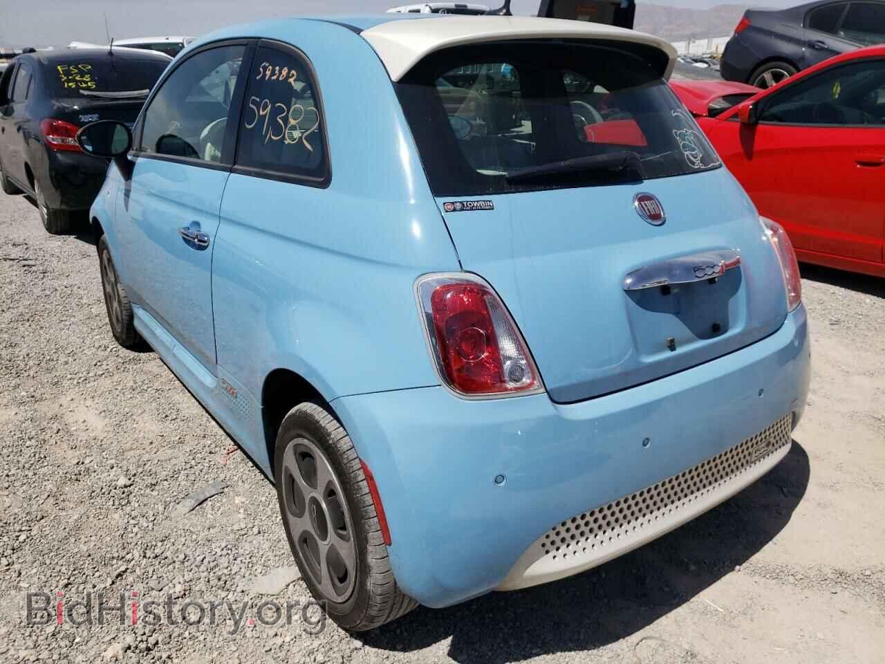 2015 FIAT 500 - VIN: 3C3CFFGEXFT652866 - Фото 3