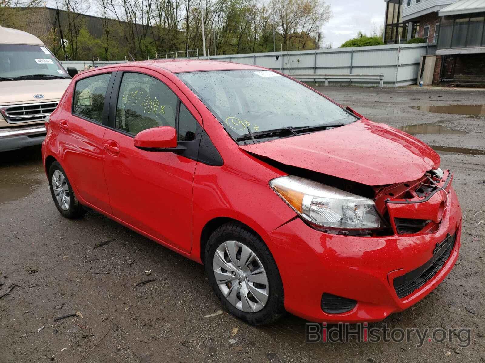 Photo JTDKTUD30DD544542 - TOYOTA YARIS 2013