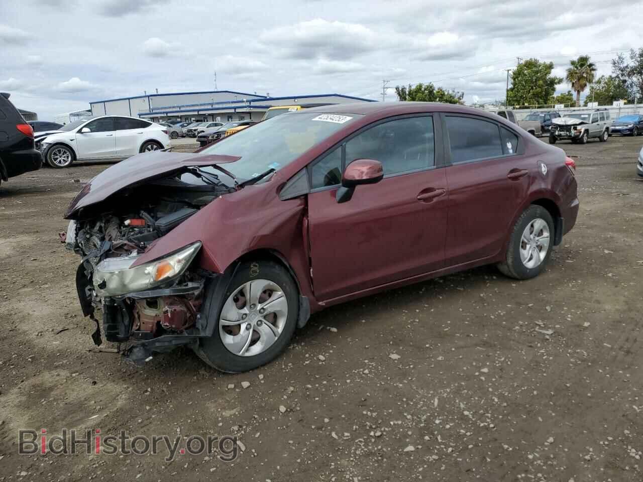 Фотография 2HGFB2F55DH511001 - HONDA CIVIC 2013