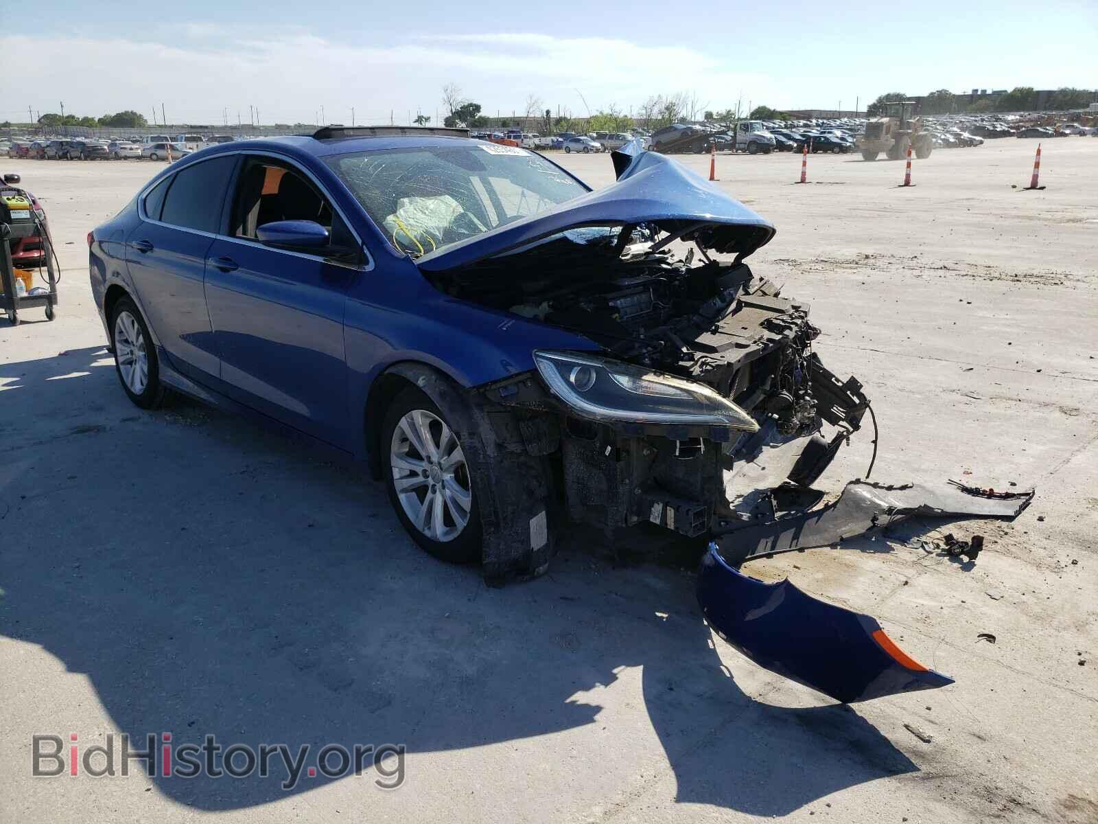 Фотография 1C3CCCAB3GN125288 - CHRYSLER 200 2016