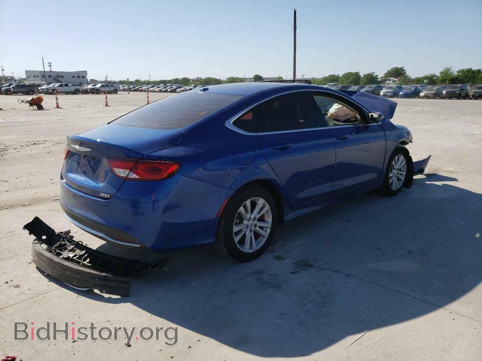 2016 CHRYSLER 200 - VIN: 1C3CCCAB3GN125288 - Фото 4