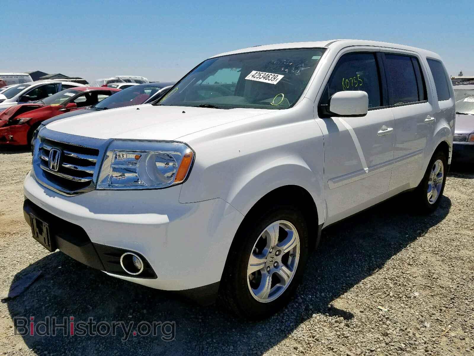 2013 HONDA PILOT EXL - VIN: 5FNYF3H50DB032506 - Фото 2