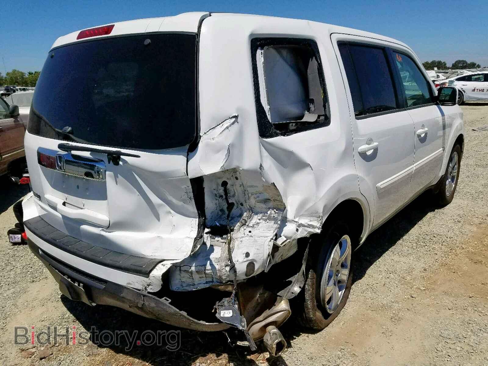 2013 HONDA PILOT EXL - VIN: 5FNYF3H50DB032506 - Фото 4