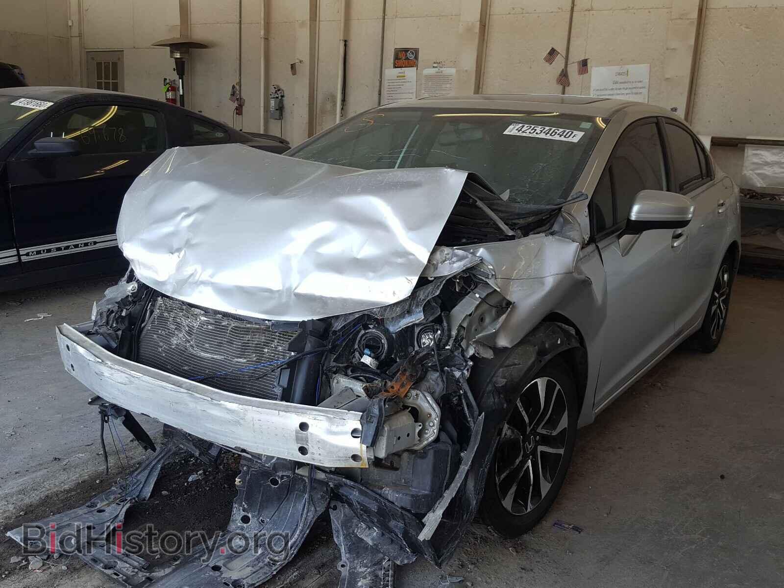 2014 HONDA CIVIC - VIN: 19XFB2F89EE057406 - Фото 2