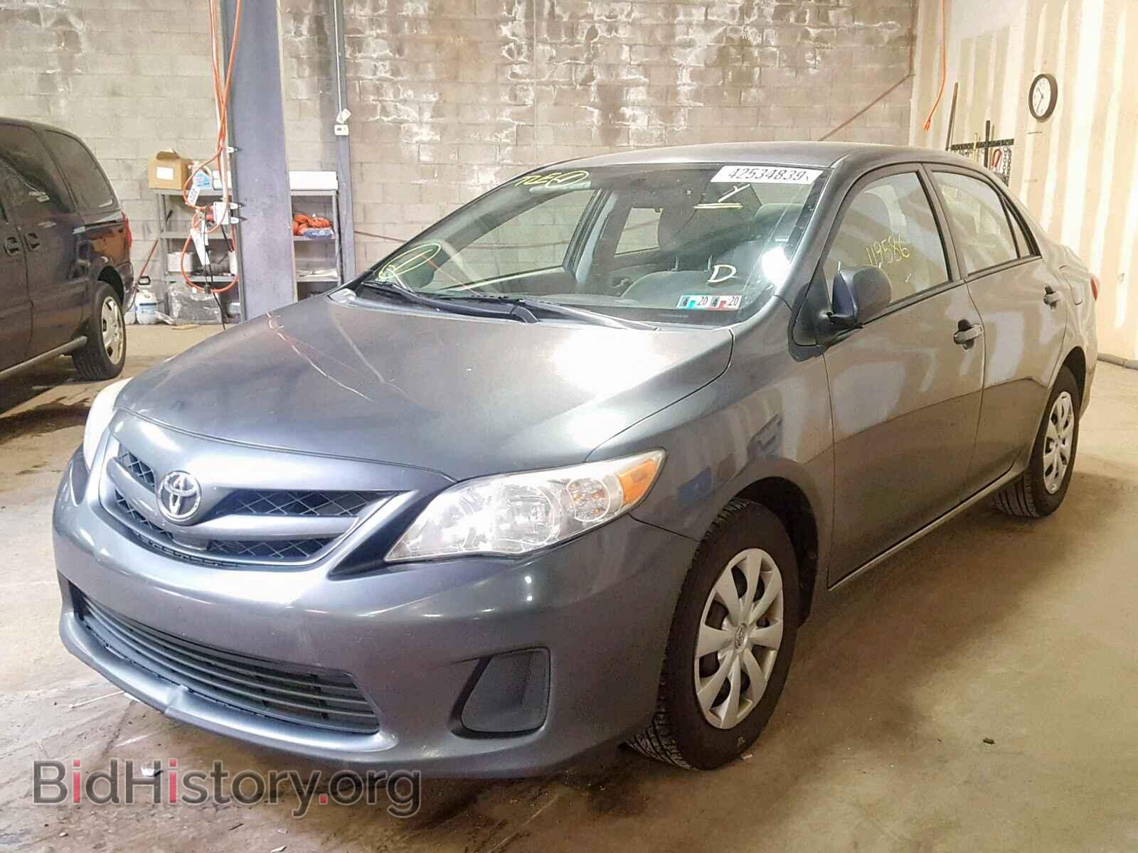 2011 TOYOTA COROLLA BA - VIN: 2T1BU4EE3BC746847 - Фото 2