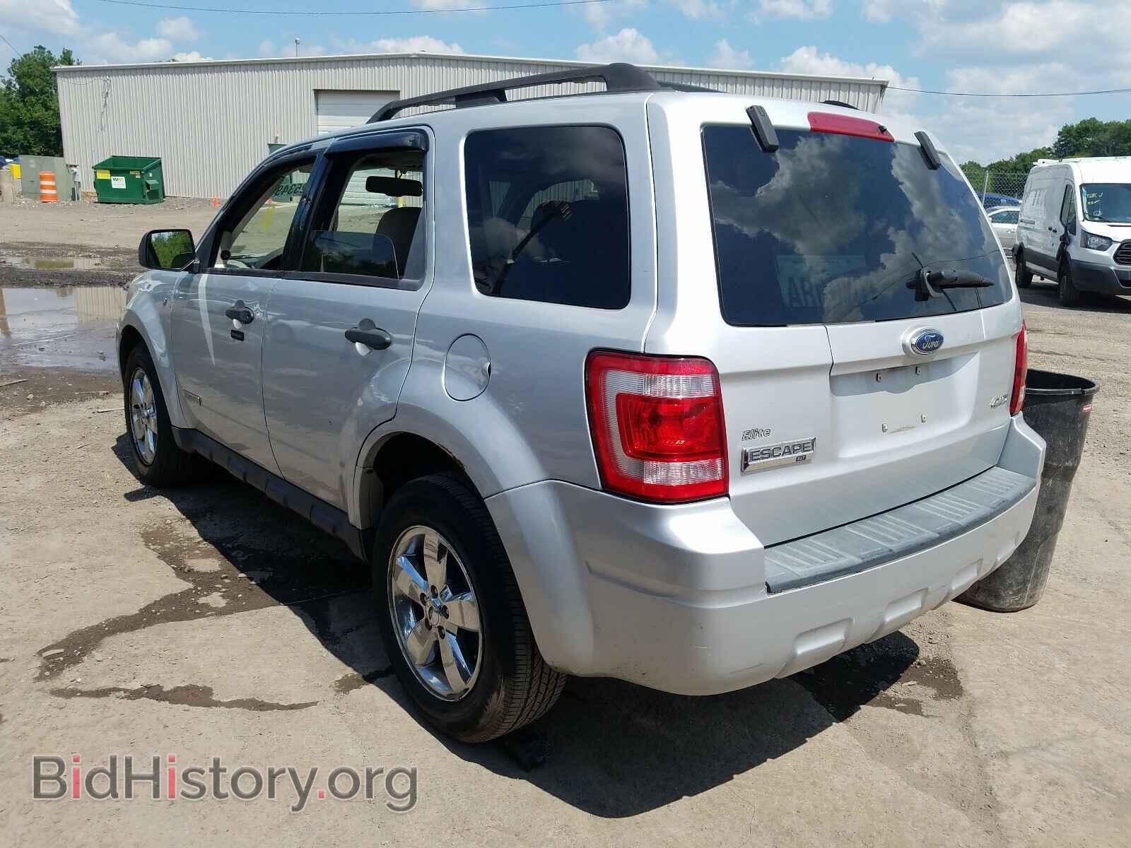 2008 FORD ESCAPE - VIN: 1FMCU93158KC69357 - Фото 3
