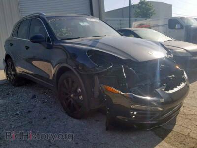 2012 Porsche CAYENNE S, black — VIN WP1AE2A2XCLA93144, Copart