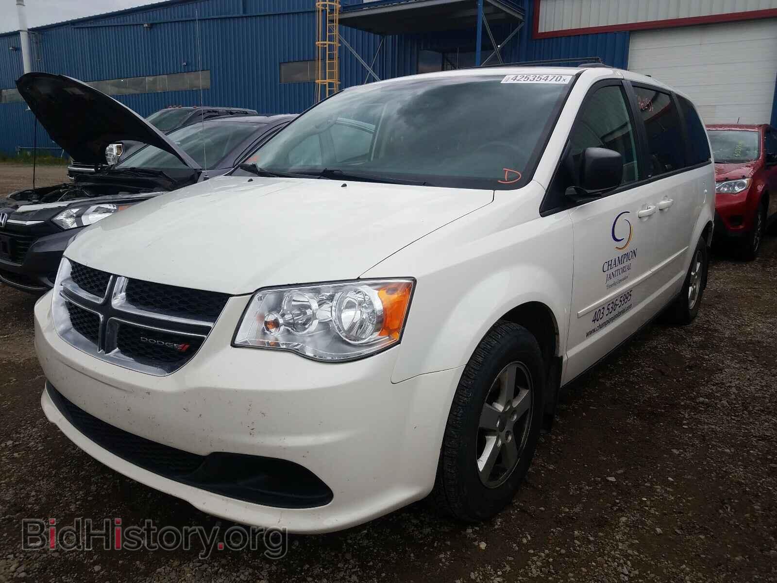 2013 DODGE CARAVAN - VIN: 2C4RDGBG0DR652224 - Фото 2