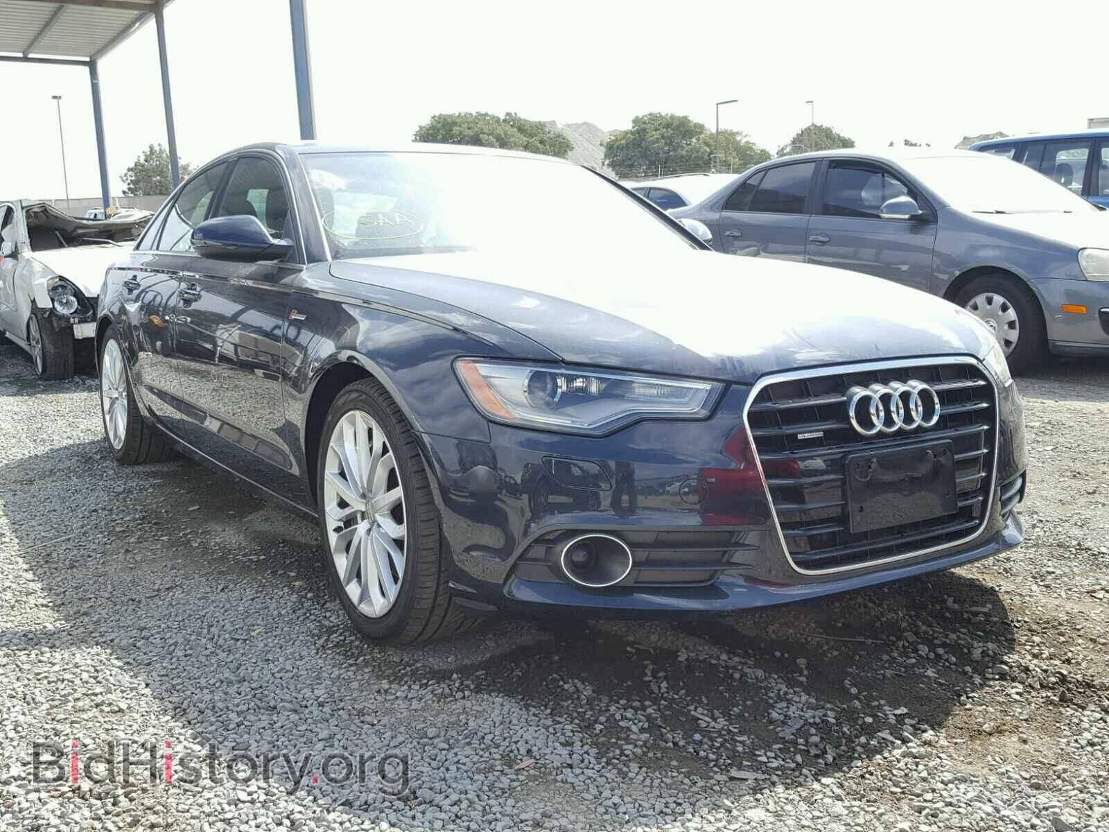 Фотография WAUGGAFC7DN074975 - AUDI A6 2013