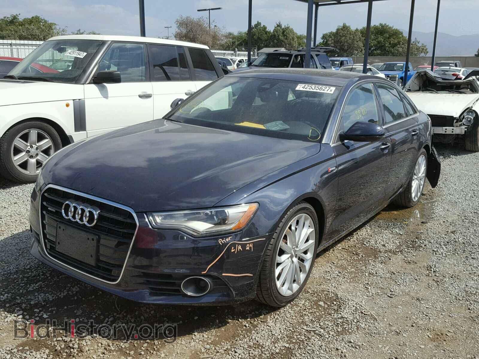 2013 AUDI A6 - VIN: WAUGGAFC7DN074975 - Photo 2