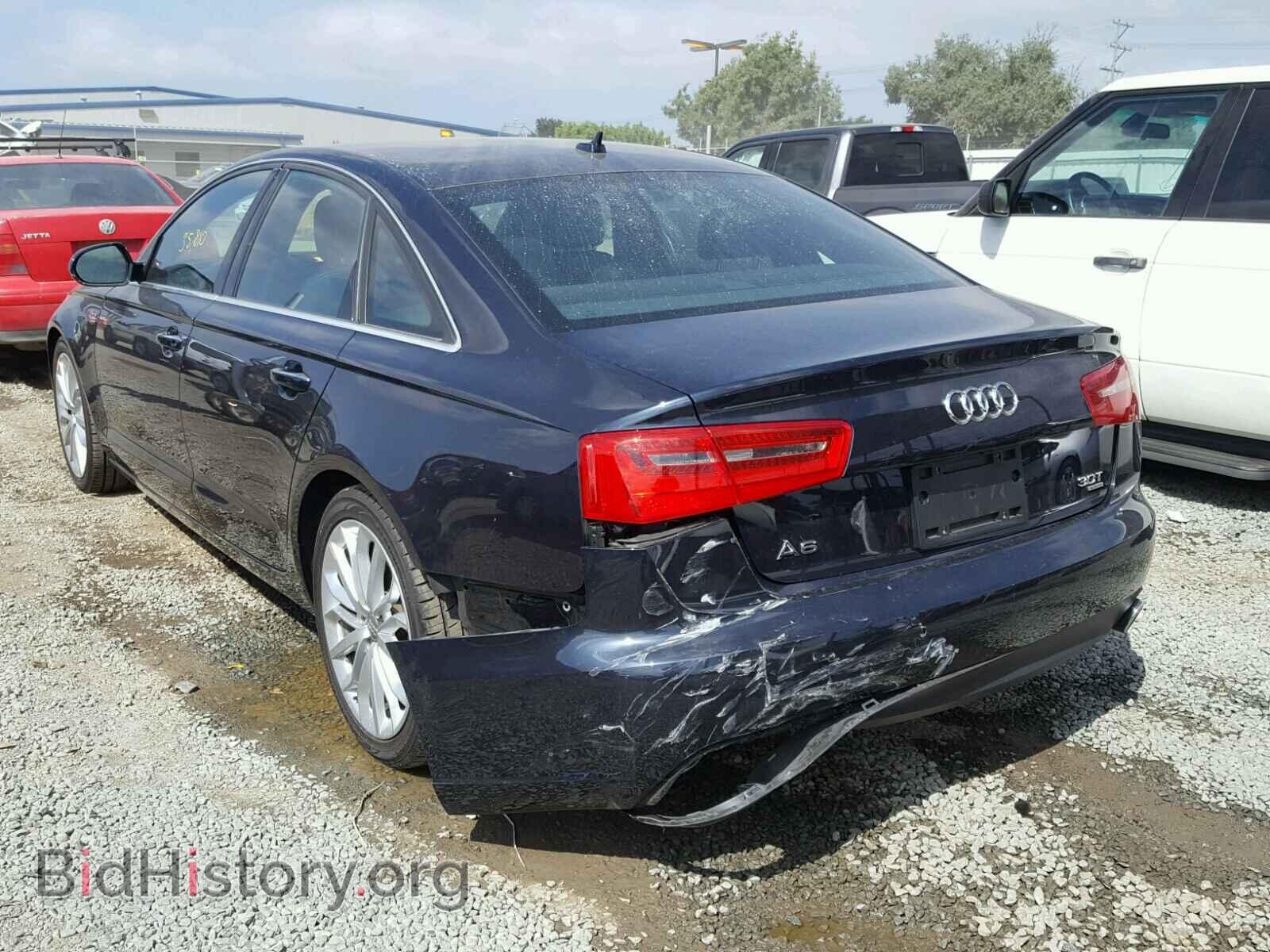2013 AUDI A6 - VIN: WAUGGAFC7DN074975 - Photo 3