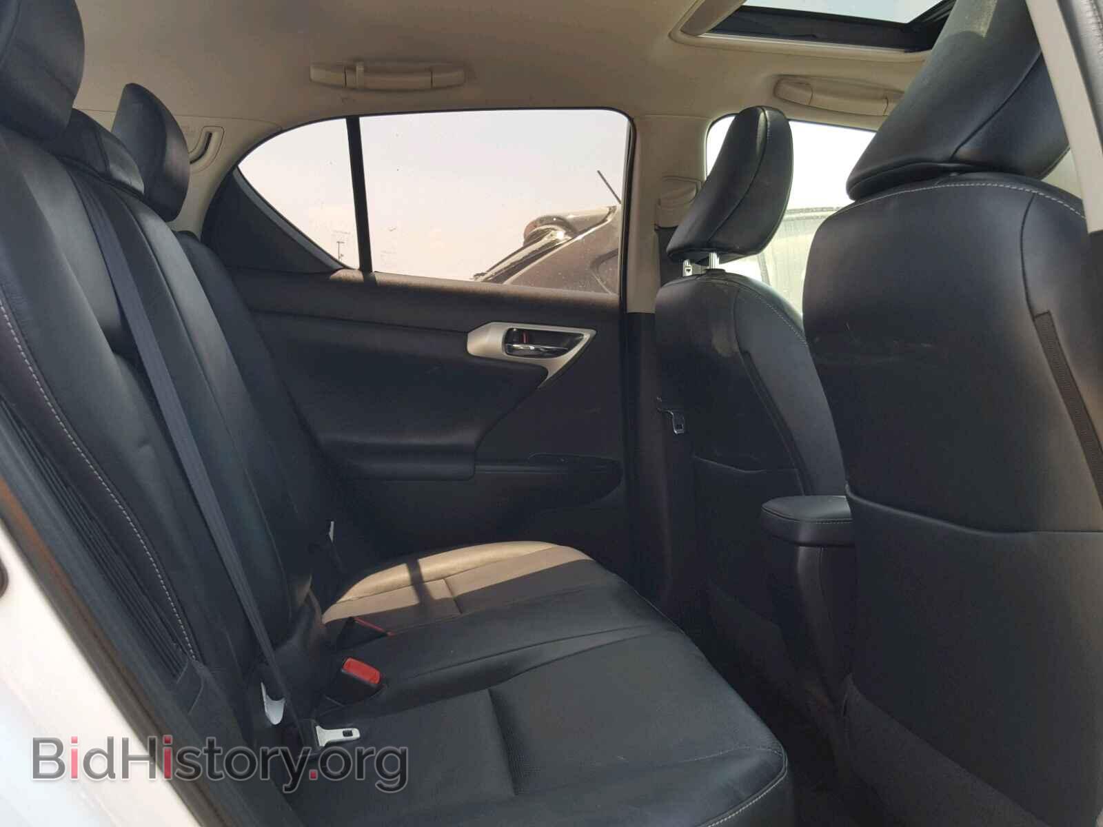 2011 LEXUS CT 200 - VIN: JTHKD5BH4B2040844 - Фото 6