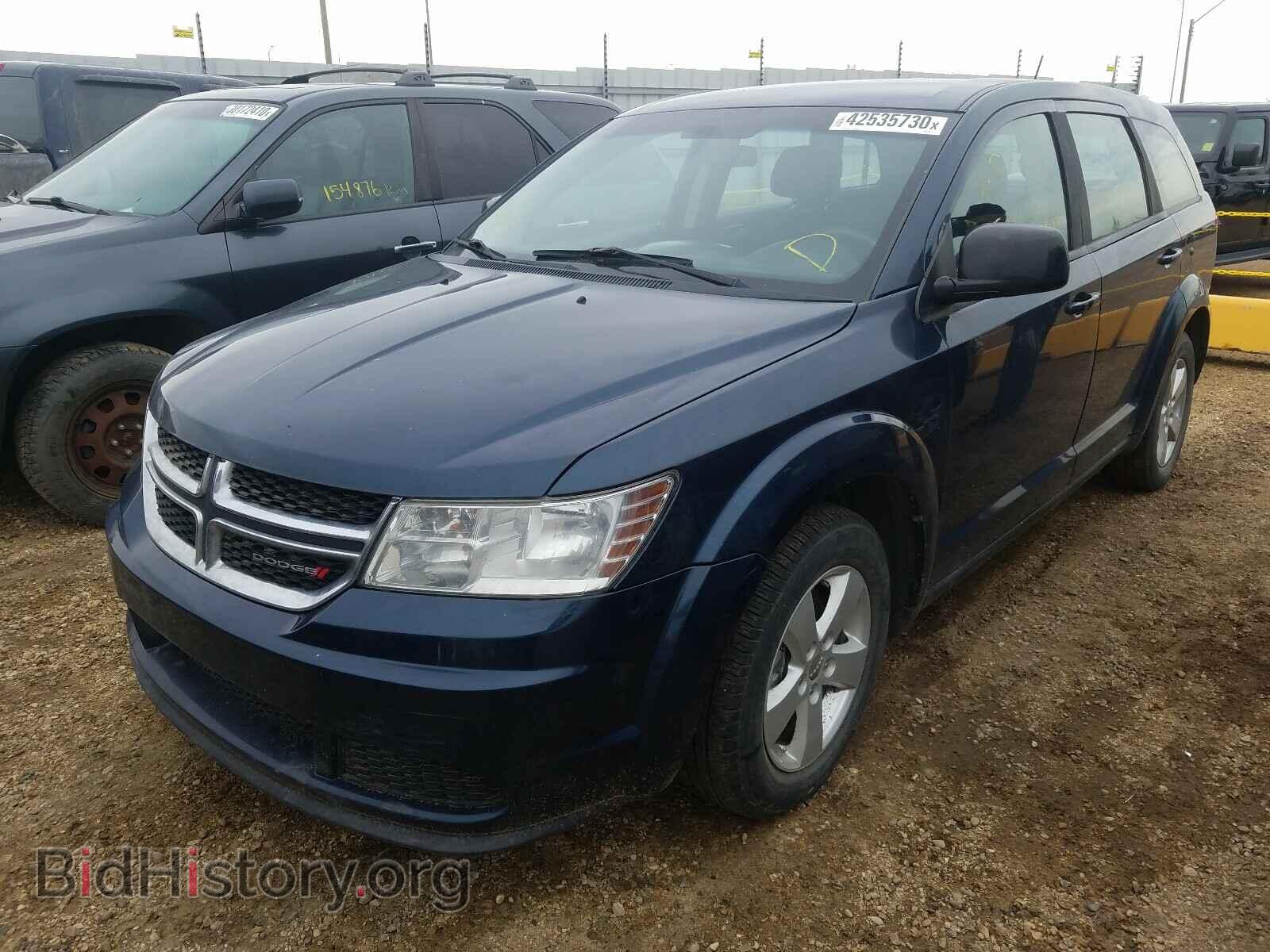 2013 DODGE JOURNEY - VIN: 3C4PDCAB5DT581833 - Фото 2