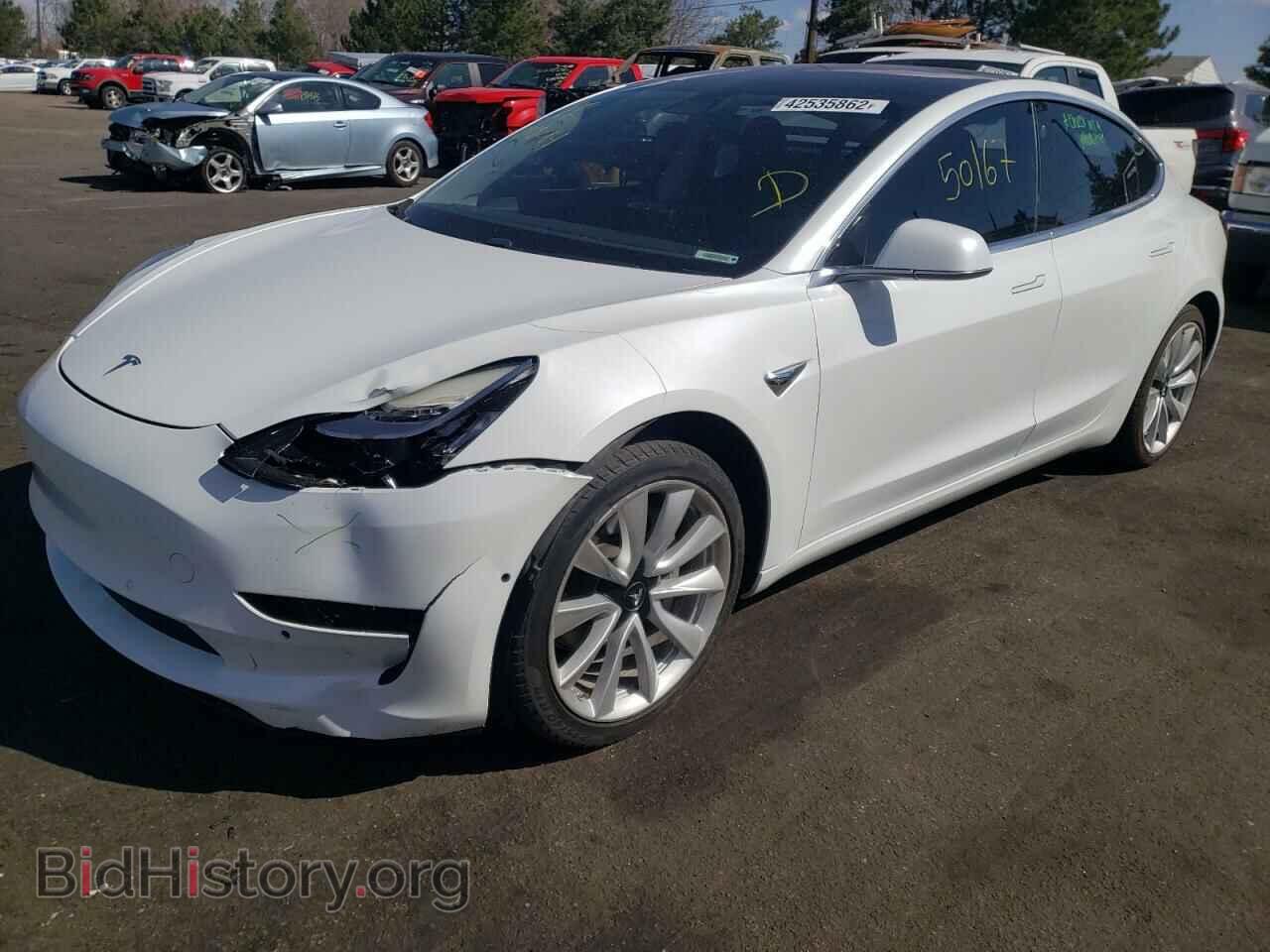 2018 TESLA MODEL 3 - VIN: 5YJ3E1EA8JF025155 - Фото 2