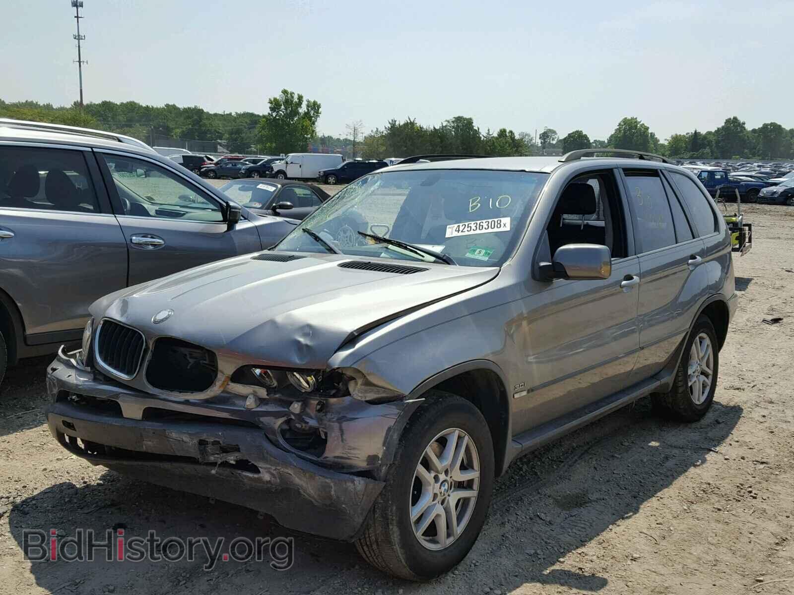 2006 BMW X5 - VIN: 5UXFA13596LY36755 - Фото 2
