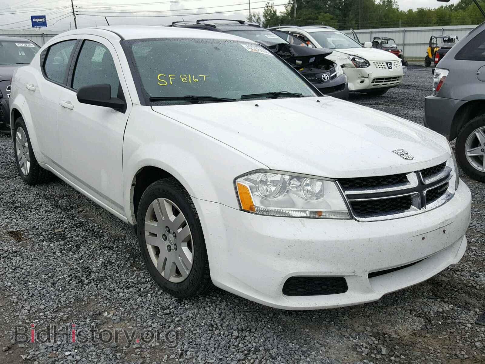 Фотография 1C3CDZAB2EN116045 - DODGE AVENGER 2014
