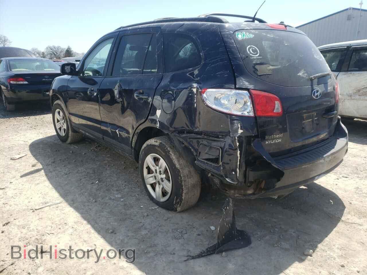 2009 HYUNDAI SANTA FE - VIN: 5NMSG13D89H277405 - Фото 3