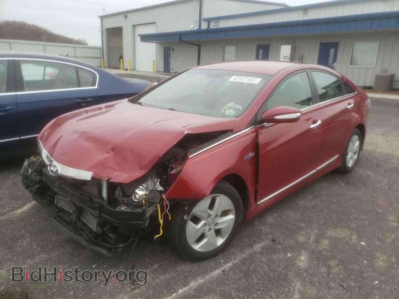 2012 HYUNDAI SONATA - VIN: KMHEC4A44CA045328 - Photo 2