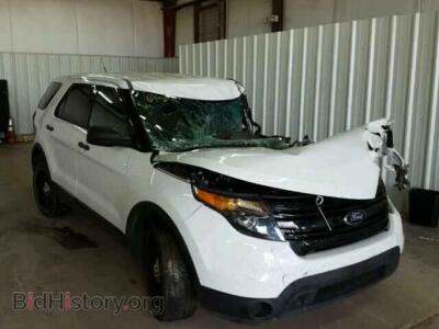 2013 Ford EXPLORER Explorer P, white — VIN 1FM5K8AR5DGA80660, Copart
