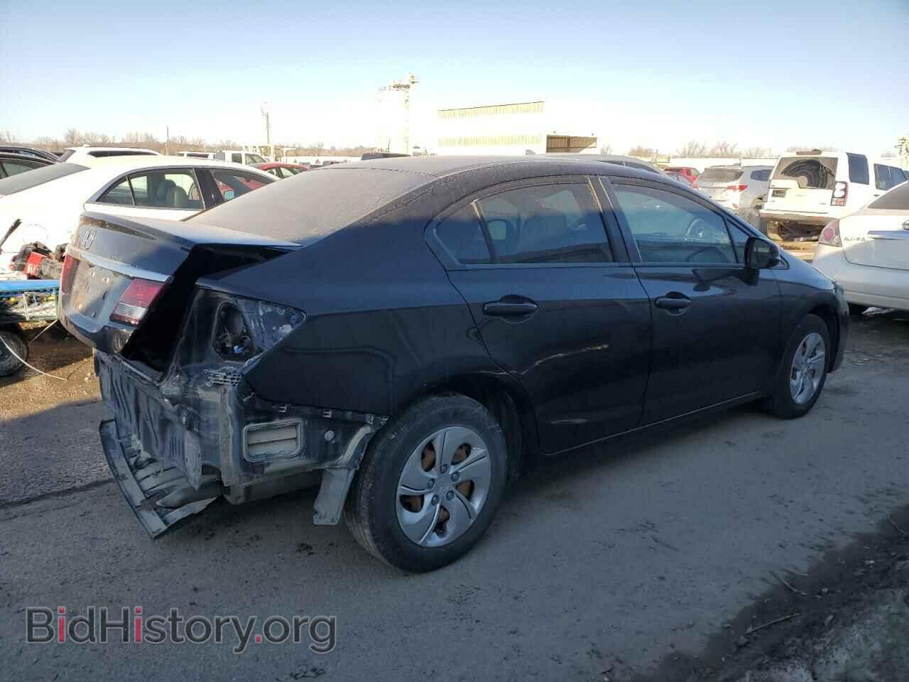 2013 HONDA CIVIC - VIN: 19XFB2F54DE009672 - Фото 3